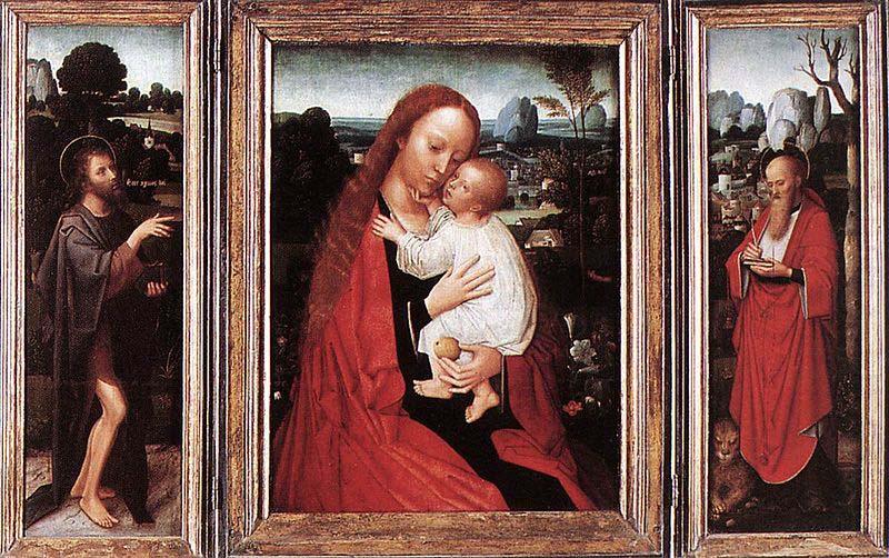 Triptych, Adriaen Isenbrant